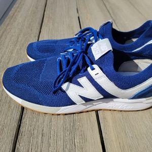 New Balance 247 Classics sz 13 blue gum bottoms